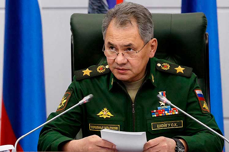 Russian Defense Minister Sergei Shoigu