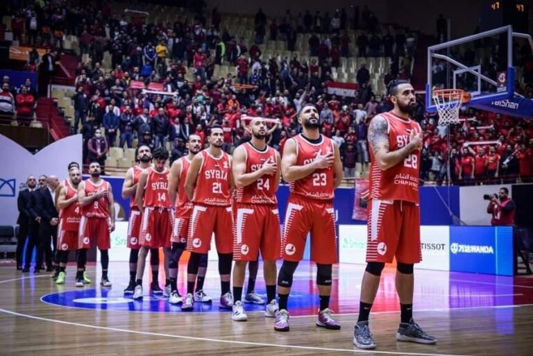 Siria, baloncesto, partido