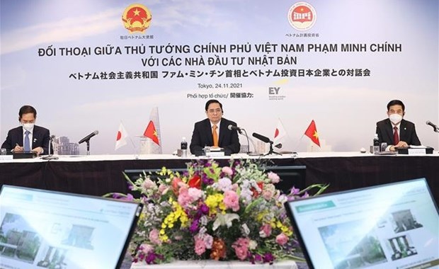 Vietnam, Japón, primer, ministro, visita, inversiones