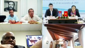 Cuba-Vietnam Tribute Fidel