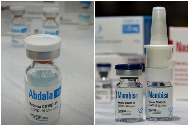 Vacunas cubanas Abdala y Mambisa