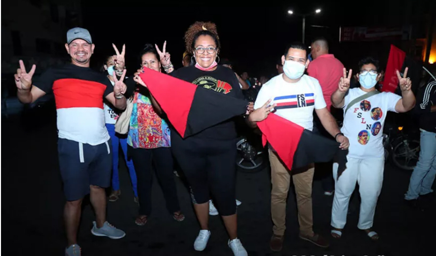 Nicaraguan people successful development of the general elections