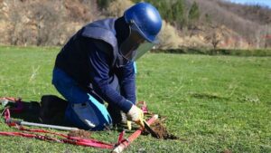 Yemen, desminado, labores