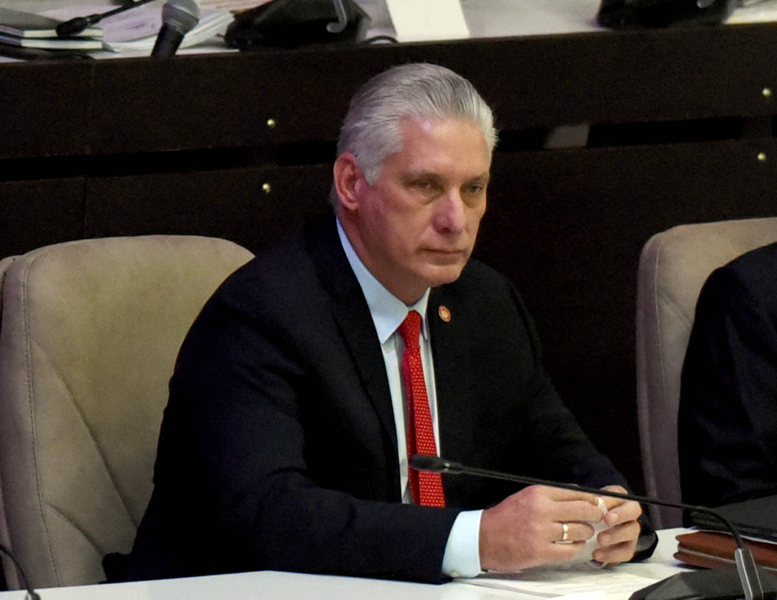 Cuban President Miguel Díaz-Canel