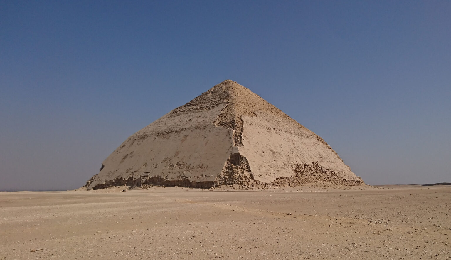 Bent Pyramid at Dahshur in Egypt