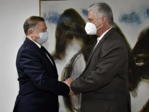 Cuban President recognizes cooperation with Eurasian mechanism