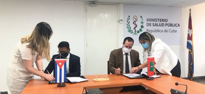 Cuba, Maldivas, acuerdo, cooperación, médica