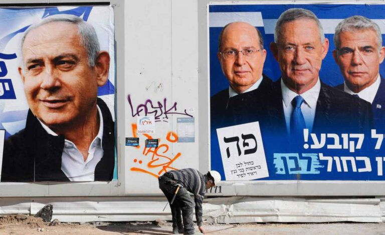 Israel, encuesta, polarización, política