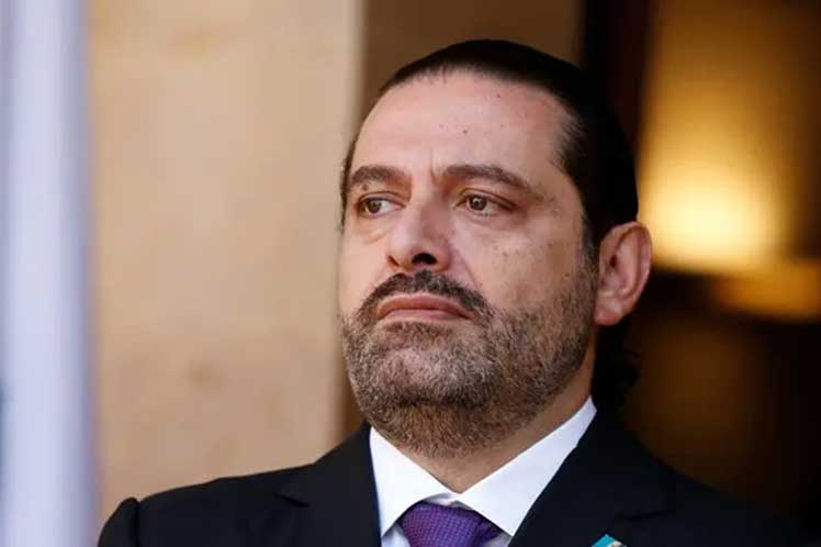 Former prime minister of Lebanon Saad Hariri
