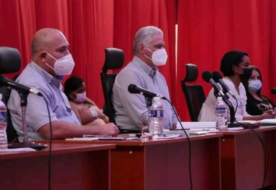 Cuba, Diaz Canel, PCC, trabajo, Cienfuegos