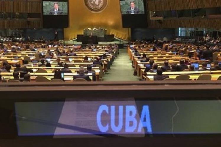 Cuba, ONU, denuncia, bloqueo