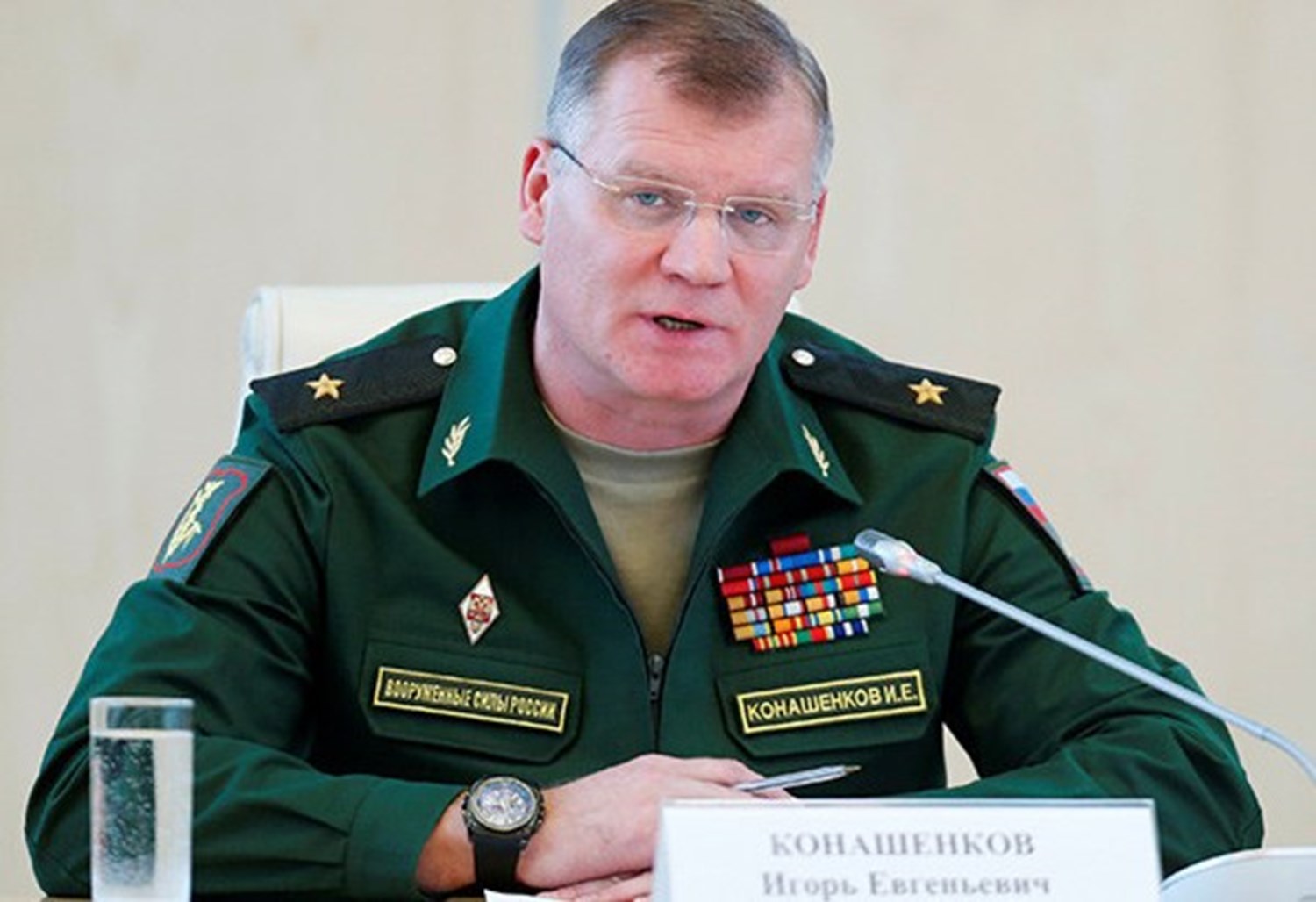 Igor-Konashenkov Russian Defense Ministry spokesman