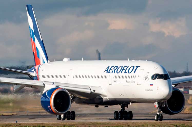 Rusia, Aeroflot, Reino Unido, sanciones