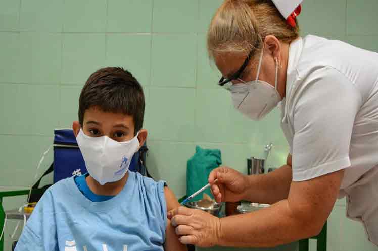 french-newspaper-highlights-childrens-covid-19-vaccination-in-cuba