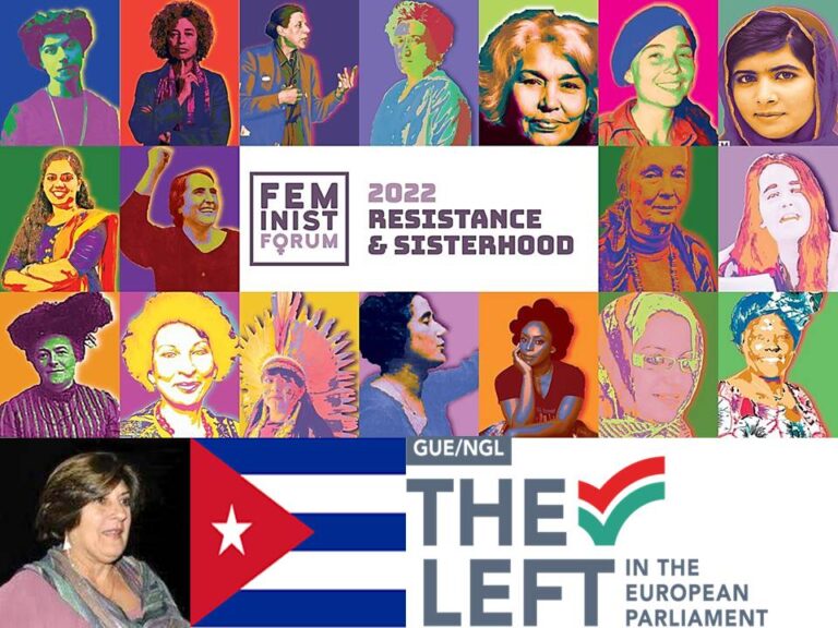 Cuba, foro, feminista, eurodiputadas