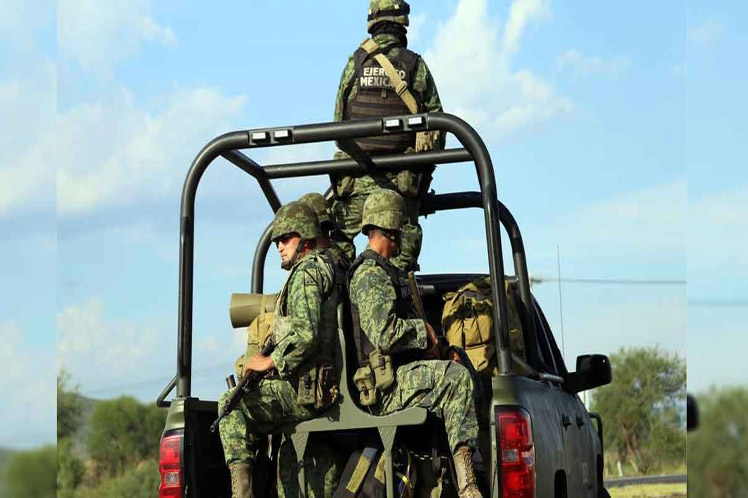 México, Colima, militares, despliegue, crimen, organizado