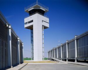 México, nuevo, aeropuerto, torre, control