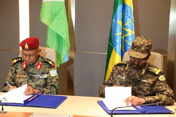 Etiopía, Djinouti, fuerzas, armadas, cooperación