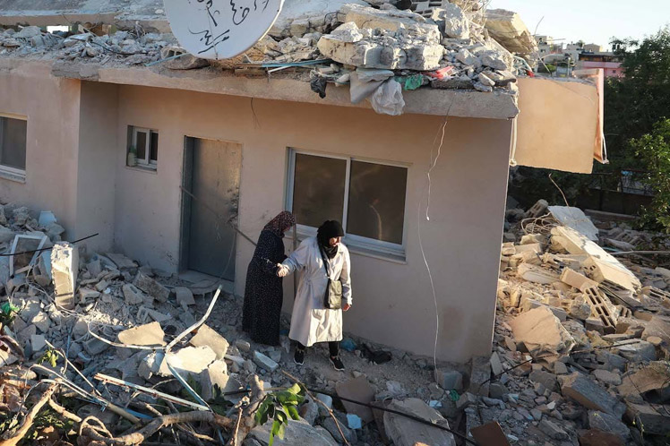 Israel, demoliciones, casas, palestinos