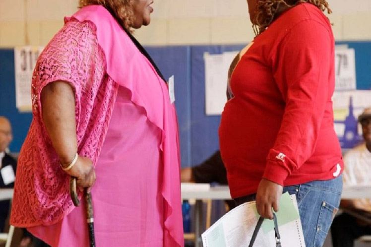 OPS, Américas, obesidad