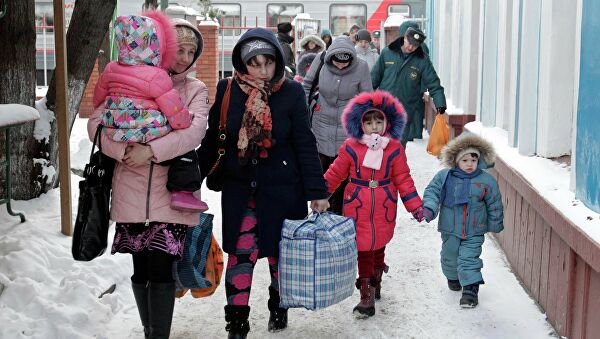 refugiados, ucranianos, Rusia