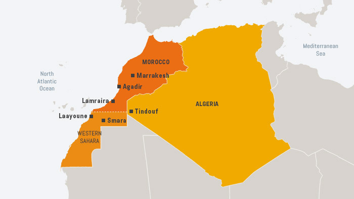 sahara, Occidental, Marruecos, España, Al Moudjahid