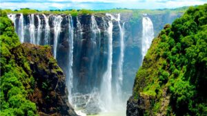 Zambia Zimbabwe cataratas, majestuosas