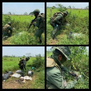 Venezuela, ejército, hallazgo, explosivos