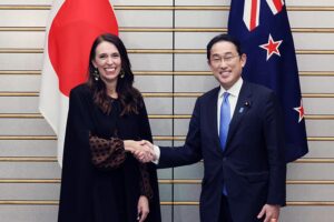 Japan, New Zealand seek to strengthen strategic partnership