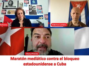 eurodiputado, Manú, condena, bloqueo, EEUU, Cuba