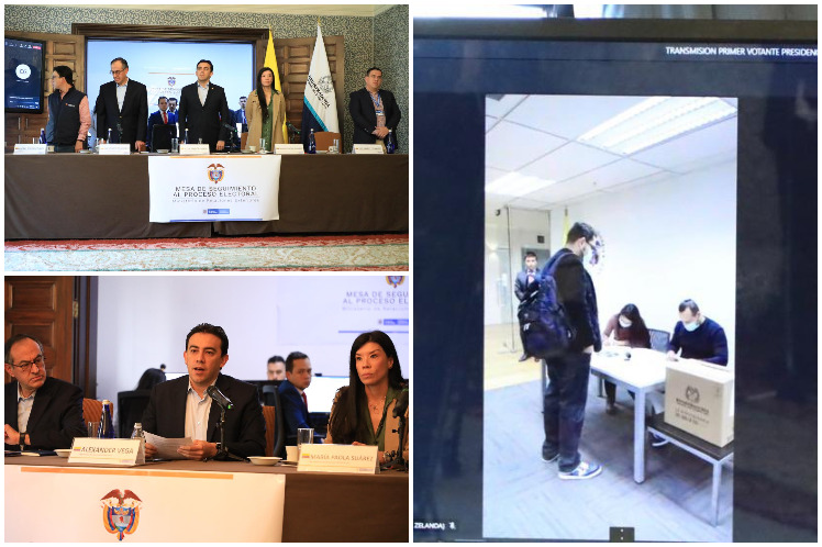 Colombia, elecciones, votación, exterior