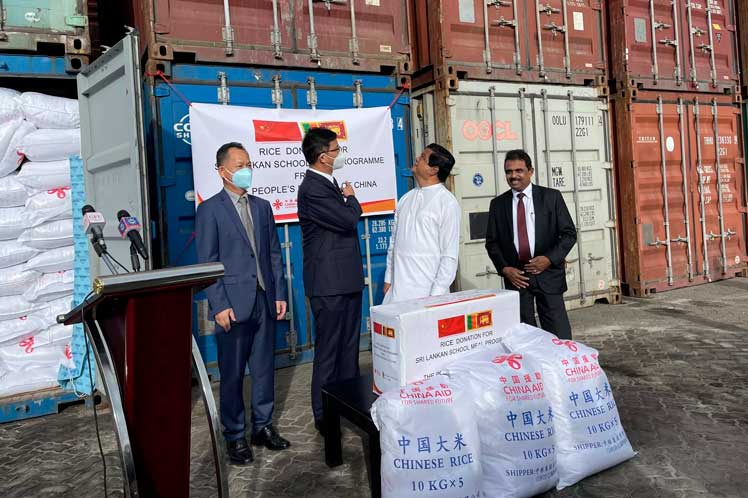 China-Sri-Lanka-donación-arroz