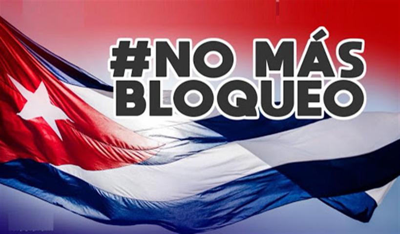 No-Mas-Bloqueo-a-Cuba