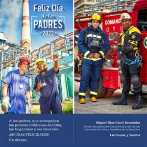 Cuba, Díaz-Canel, felicitaciones, día, padres