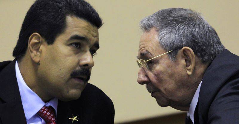 Maduro, Raúl Castro, saludos, cumpleaños
