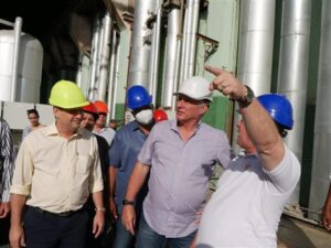 Díaz-Canel, termoeléctrica, Mariel