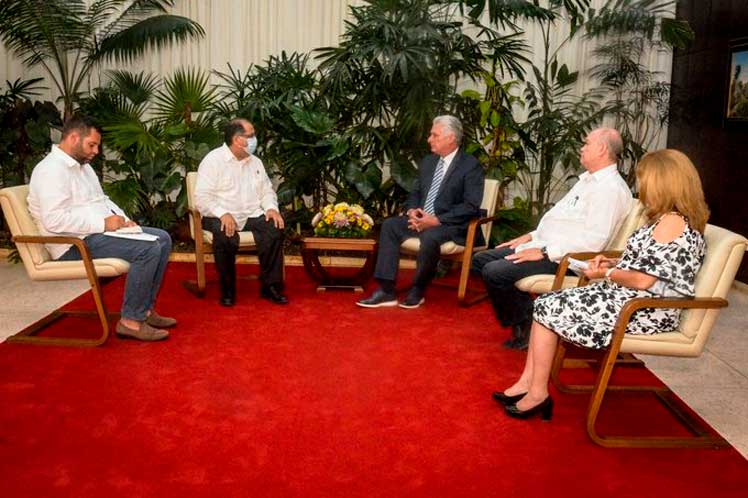 President Diaz-Canel thanks UNDP for supporting Cuba - Vimarsana News