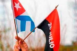 Cuba, apoyo, internacional, celebración, 26 de julio