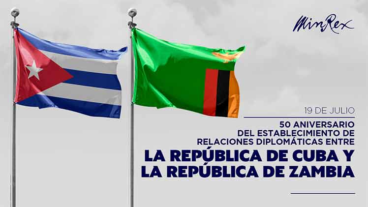 Cuba, Zambia, relaciones
