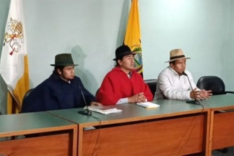 talks - indigenous movement - Ecuadorian Government