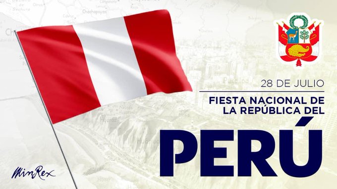 Cuba, Perú, felicitaciones, fiesta, nacional