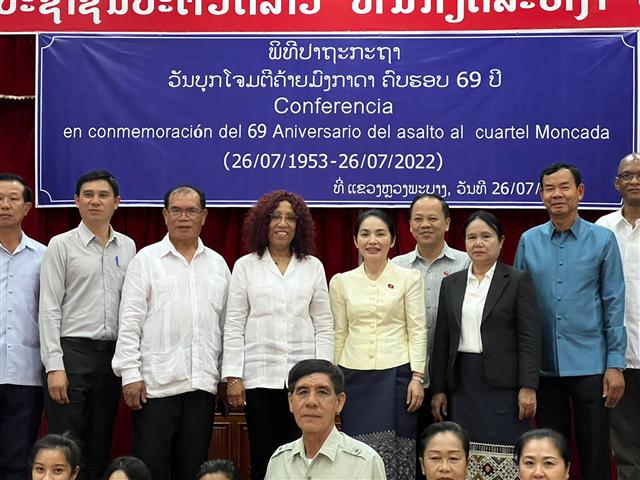 Laos, denuncia, Cuba, maniobras, EEUU, bloqueo