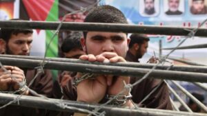 palestinos, presos, Israel, Biden