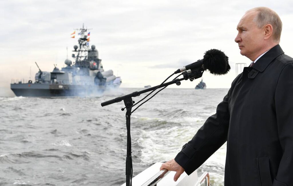 Rusia, Putin, desfile, naval, soberanía