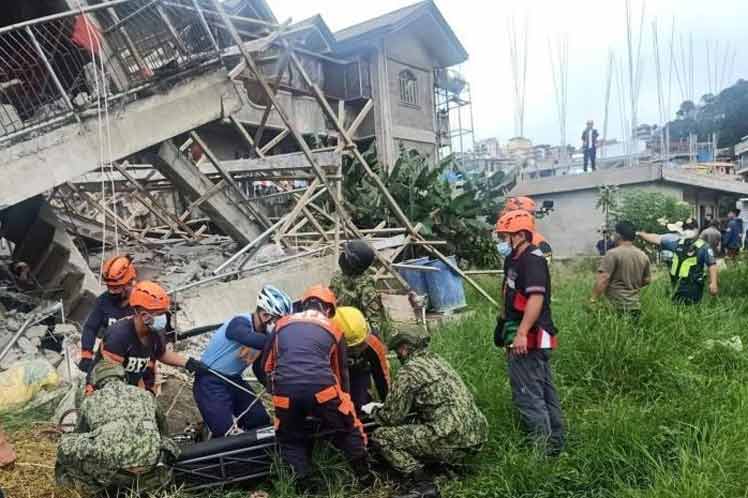 Filipinas, terremoto, daños, evaluación