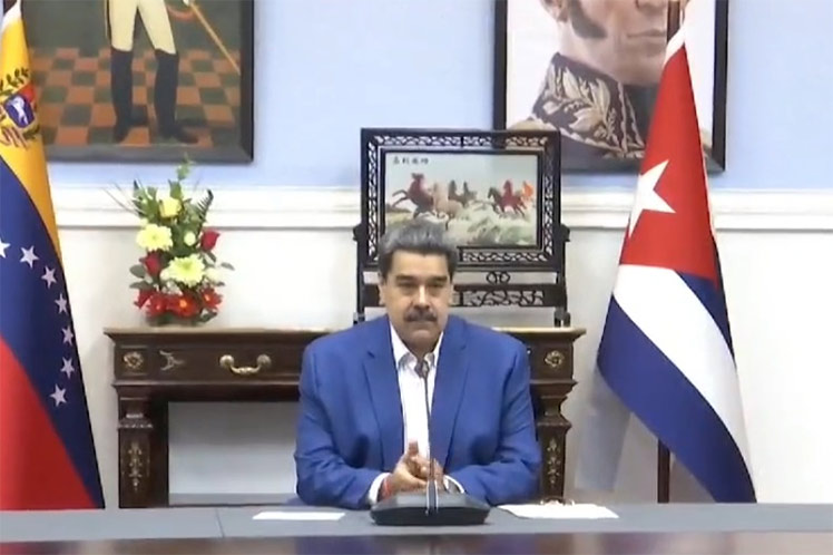 El presidente de Venezuela exalta la hermandad con Cuba