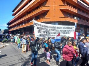 Paraguay marcha indigenas