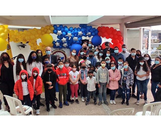 El club infantil Mi Patria Venezuela fortalece identidad en Ecuador