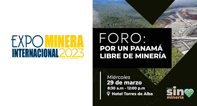 Dos eventos paralelos debatirán sobre minería en Panamá