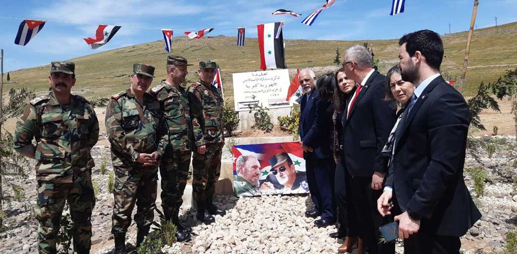 Tribute to Cuban internationalists in Syria (+Photos) - Vimarsana News